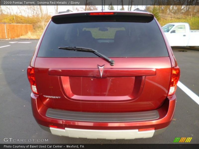 Sonoma Red Metallic / Ebony 2009 Pontiac Torrent