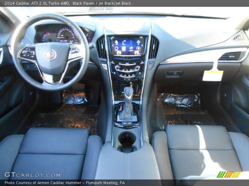 Black Raven / Jet Black/Jet Black 2014 Cadillac ATS 2.0L Turbo AWD