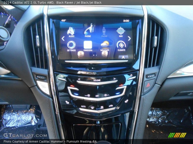 Black Raven / Jet Black/Jet Black 2014 Cadillac ATS 2.0L Turbo AWD
