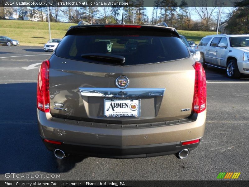 Terra Mocha Metallic / Shale/Brownstone 2014 Cadillac SRX Luxury