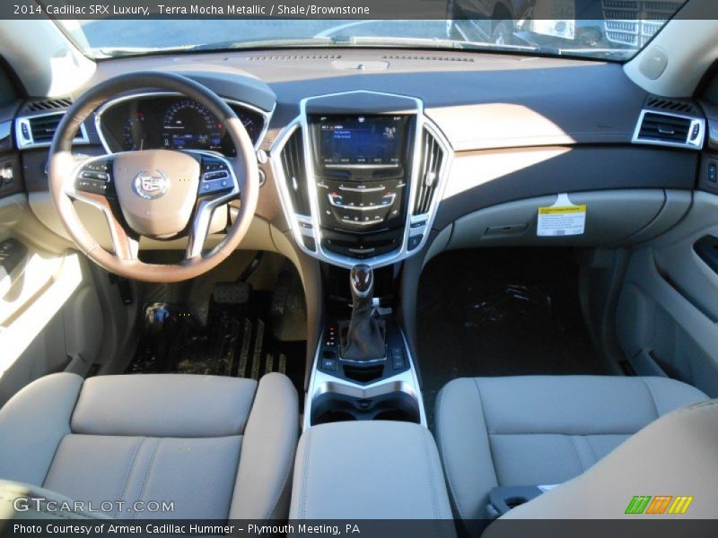 Terra Mocha Metallic / Shale/Brownstone 2014 Cadillac SRX Luxury