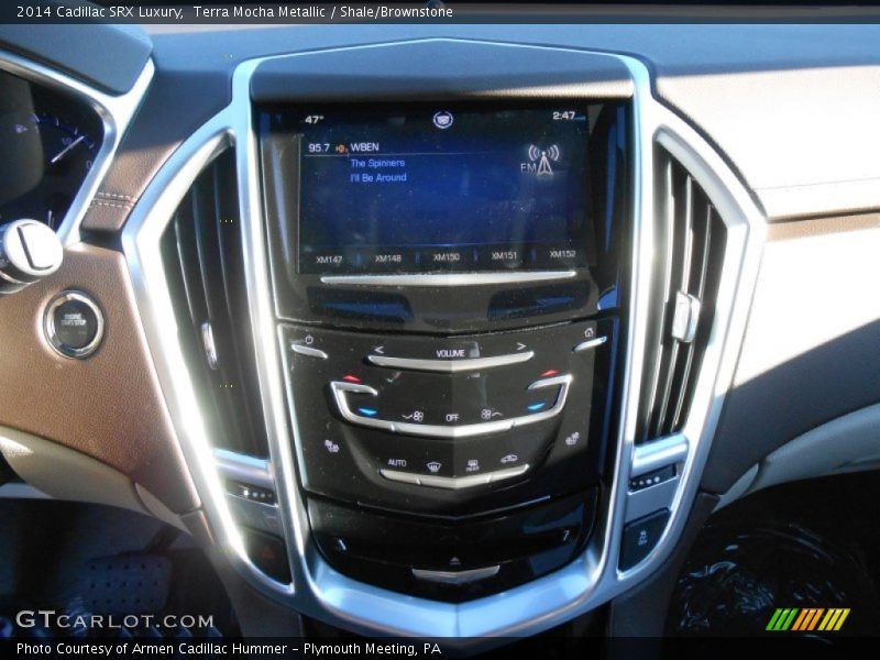 Terra Mocha Metallic / Shale/Brownstone 2014 Cadillac SRX Luxury