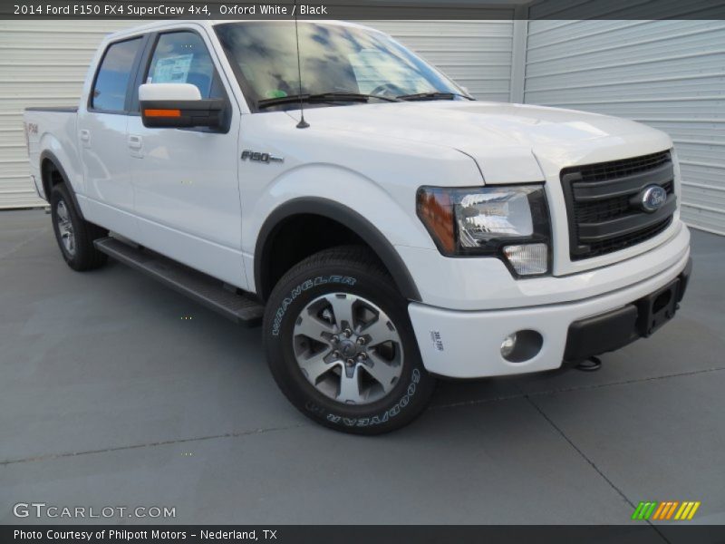 Oxford White / Black 2014 Ford F150 FX4 SuperCrew 4x4