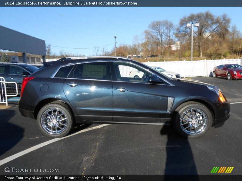  2014 SRX Performance Sapphire Blue Metallic