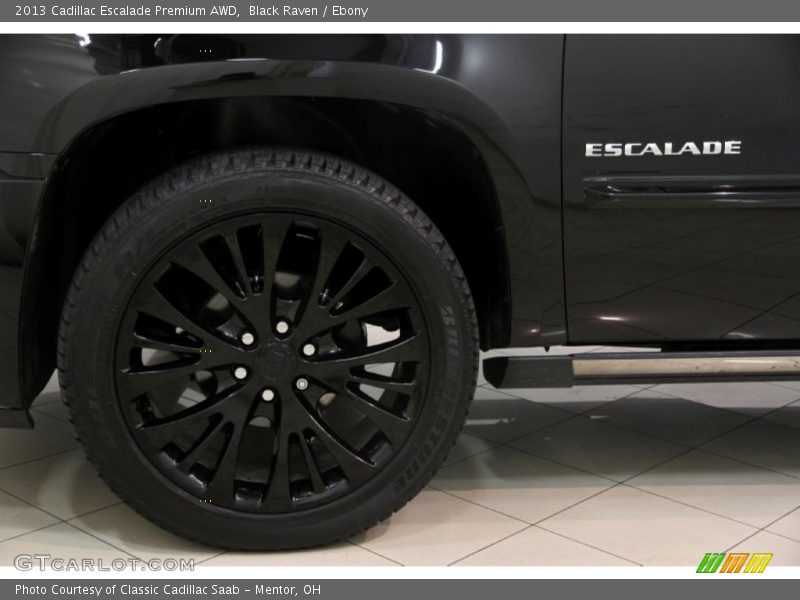 Black Raven / Ebony 2013 Cadillac Escalade Premium AWD