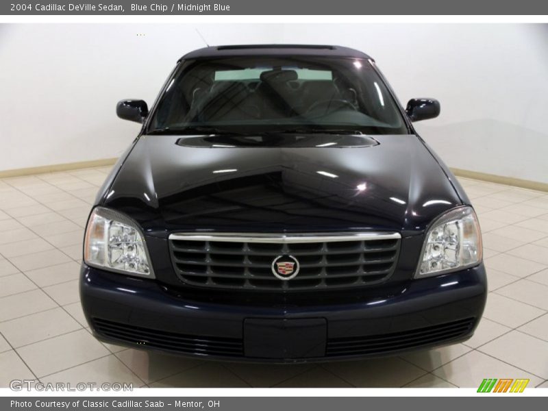 Blue Chip / Midnight Blue 2004 Cadillac DeVille Sedan