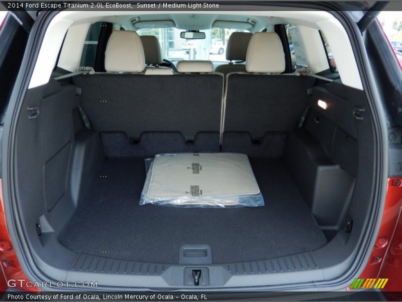 Sunset / Medium Light Stone 2014 Ford Escape Titanium 2.0L EcoBoost