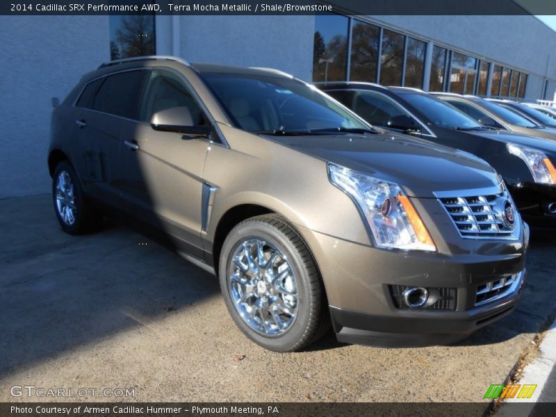 Terra Mocha Metallic / Shale/Brownstone 2014 Cadillac SRX Performance AWD
