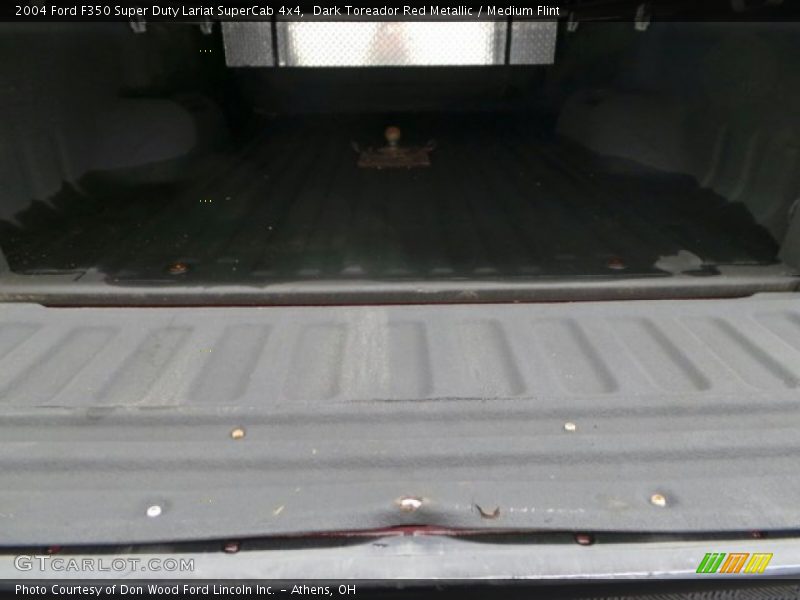 Dark Toreador Red Metallic / Medium Flint 2004 Ford F350 Super Duty Lariat SuperCab 4x4