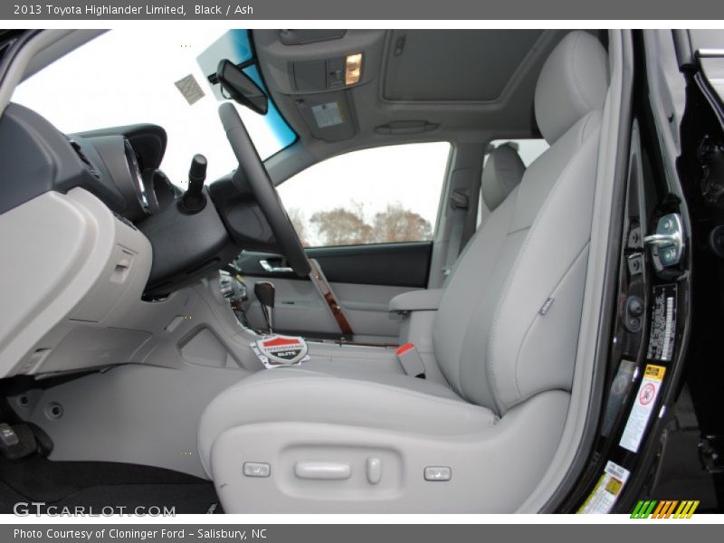 Black / Ash 2013 Toyota Highlander Limited