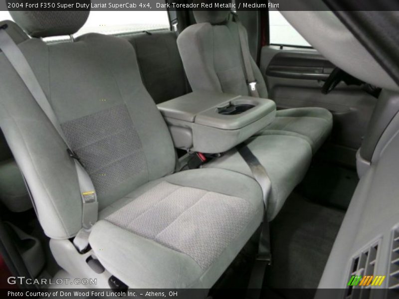 Dark Toreador Red Metallic / Medium Flint 2004 Ford F350 Super Duty Lariat SuperCab 4x4