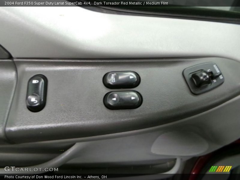 Dark Toreador Red Metallic / Medium Flint 2004 Ford F350 Super Duty Lariat SuperCab 4x4