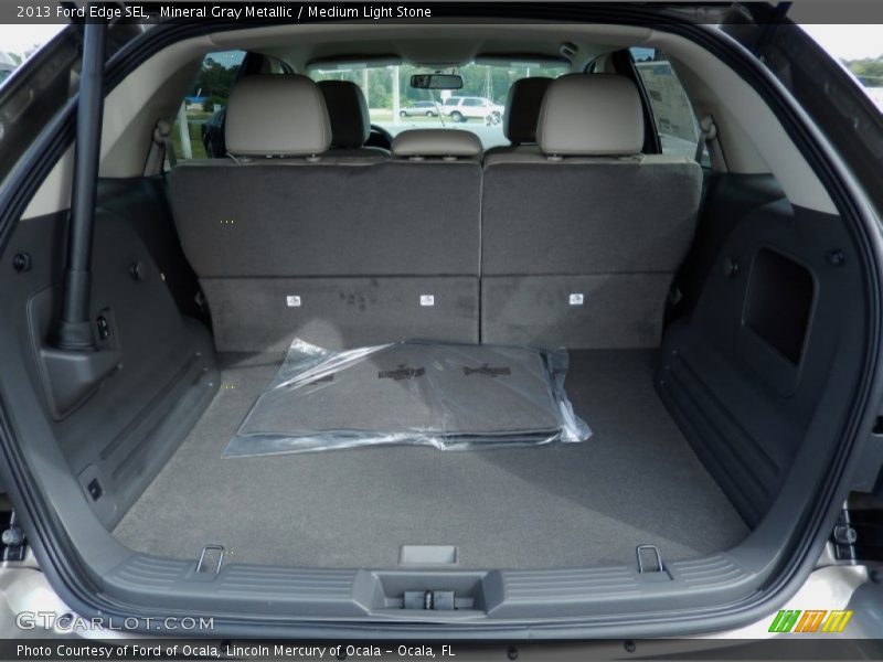 Mineral Gray Metallic / Medium Light Stone 2013 Ford Edge SEL