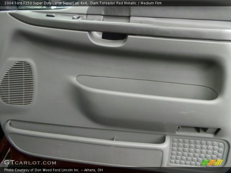 Dark Toreador Red Metallic / Medium Flint 2004 Ford F350 Super Duty Lariat SuperCab 4x4