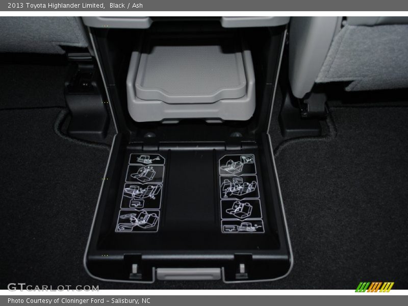 Black / Ash 2013 Toyota Highlander Limited