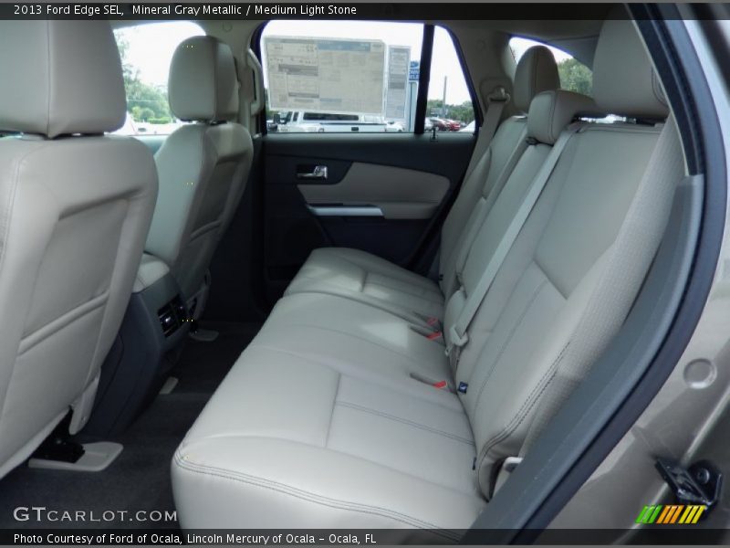 Mineral Gray Metallic / Medium Light Stone 2013 Ford Edge SEL