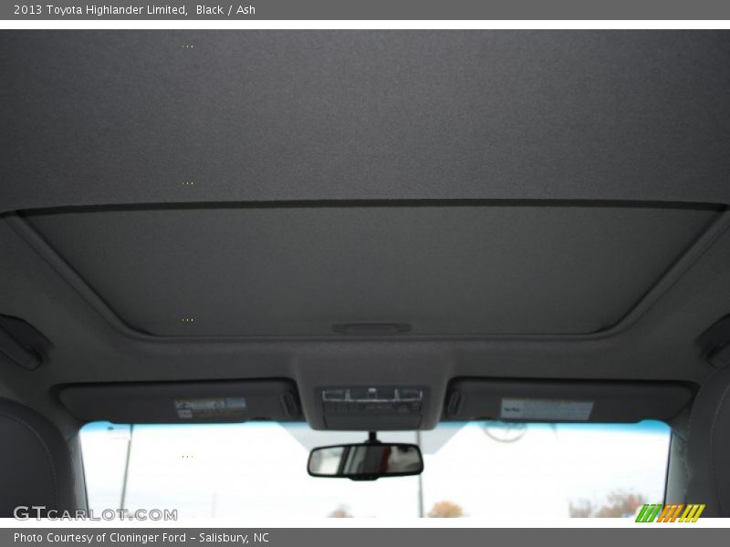 Black / Ash 2013 Toyota Highlander Limited