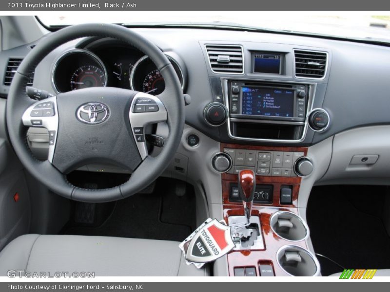 Black / Ash 2013 Toyota Highlander Limited