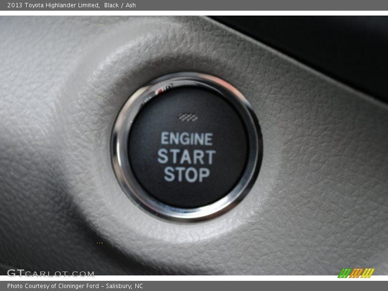 Black / Ash 2013 Toyota Highlander Limited