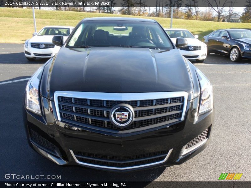 Black Raven / Jet Black/Jet Black 2014 Cadillac ATS 2.5L