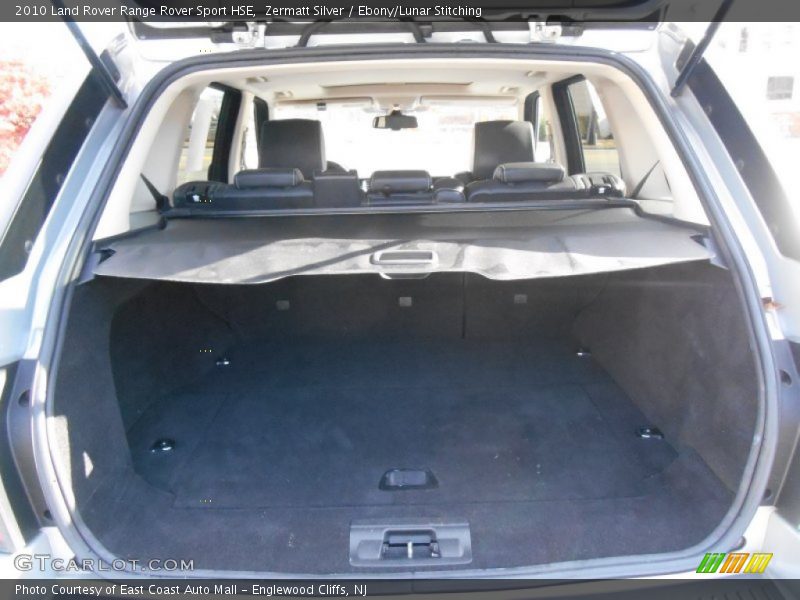 Zermatt Silver / Ebony/Lunar Stitching 2010 Land Rover Range Rover Sport HSE