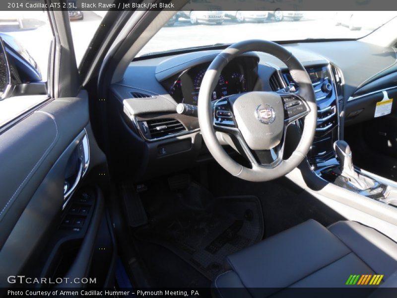 Black Raven / Jet Black/Jet Black 2014 Cadillac ATS 2.5L