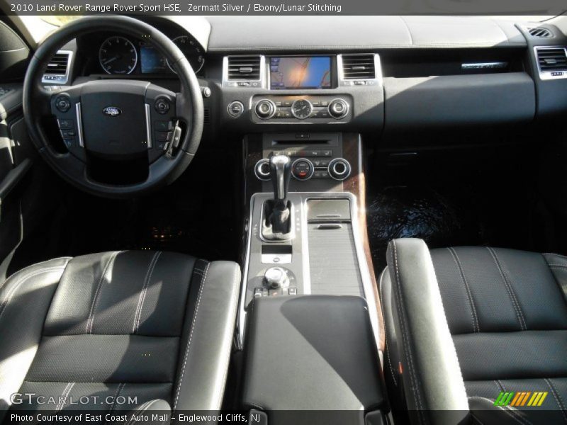 Zermatt Silver / Ebony/Lunar Stitching 2010 Land Rover Range Rover Sport HSE