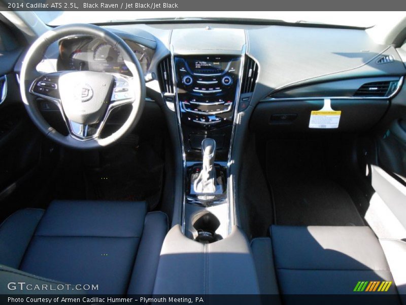 Black Raven / Jet Black/Jet Black 2014 Cadillac ATS 2.5L