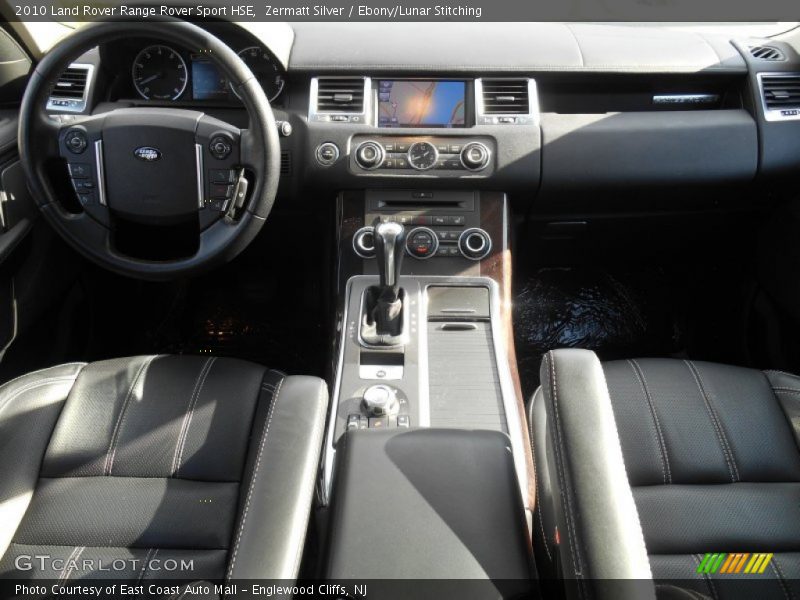 Zermatt Silver / Ebony/Lunar Stitching 2010 Land Rover Range Rover Sport HSE