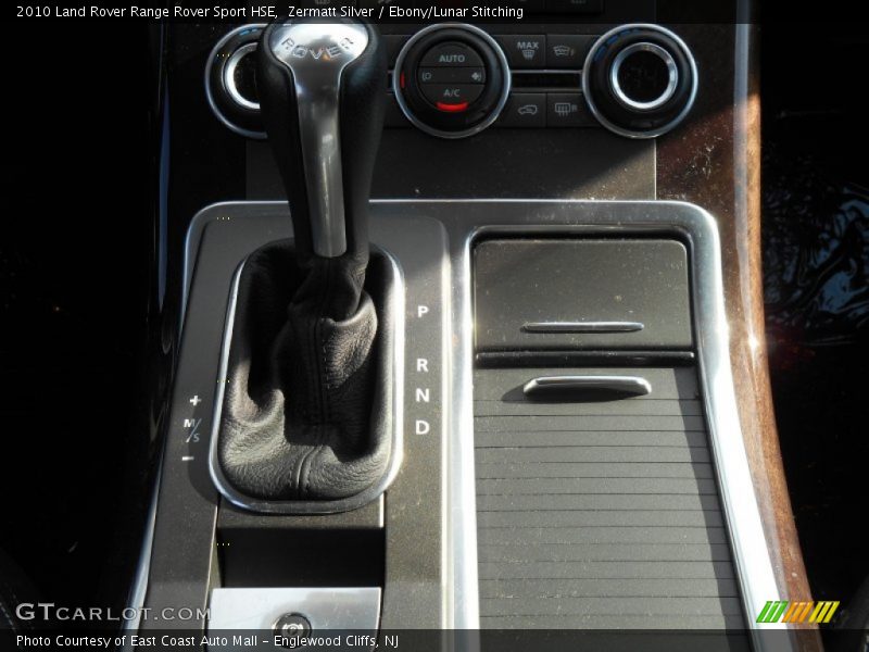 Zermatt Silver / Ebony/Lunar Stitching 2010 Land Rover Range Rover Sport HSE