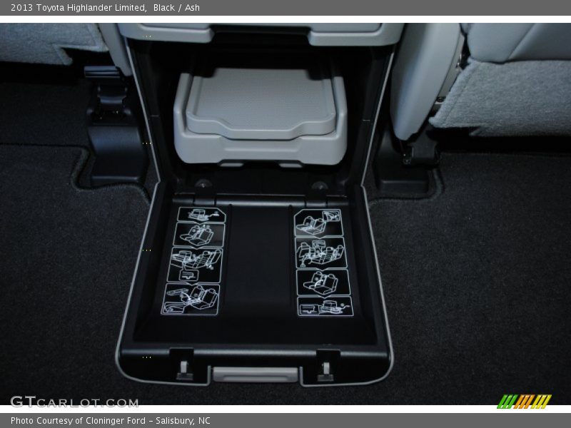 Black / Ash 2013 Toyota Highlander Limited