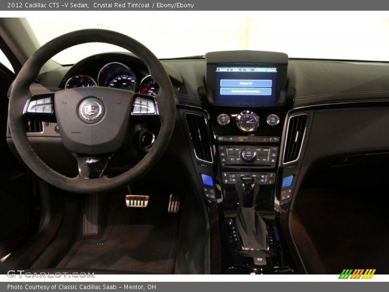 Dashboard of 2012 CTS -V Sedan