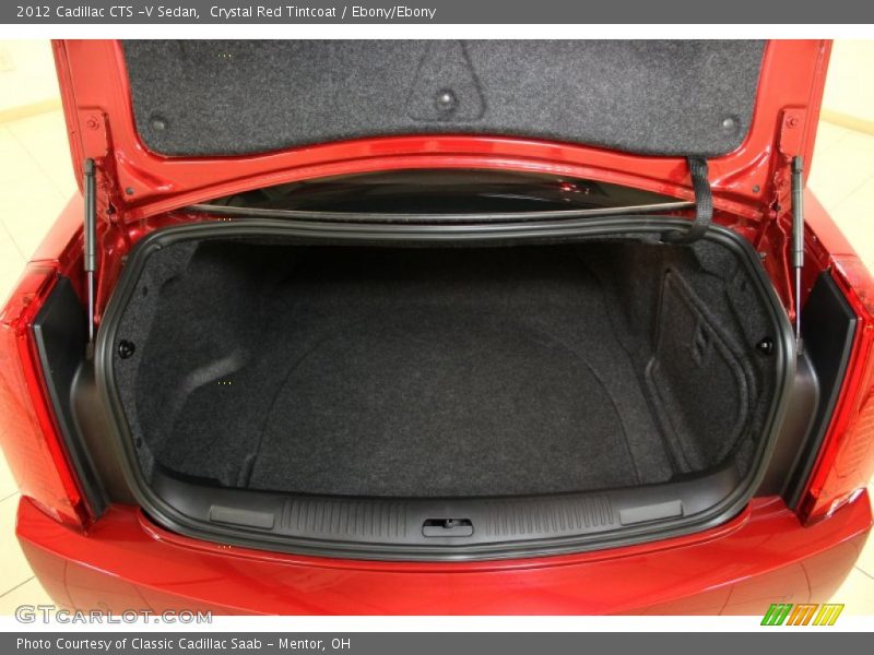  2012 CTS -V Sedan Trunk