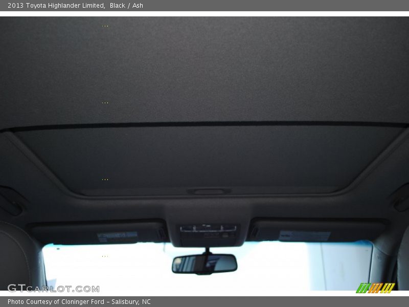 Black / Ash 2013 Toyota Highlander Limited