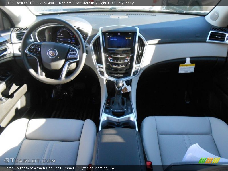 Radiant Silver Metallic / Light Titanium/Ebony 2014 Cadillac SRX Luxury AWD
