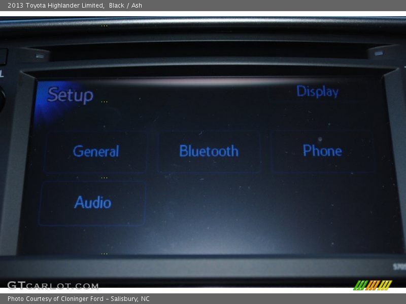 Black / Ash 2013 Toyota Highlander Limited