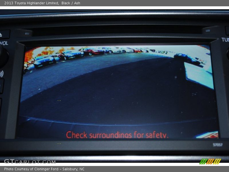 Black / Ash 2013 Toyota Highlander Limited