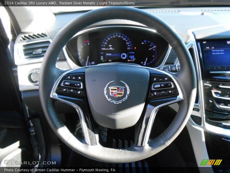 Radiant Silver Metallic / Light Titanium/Ebony 2014 Cadillac SRX Luxury AWD