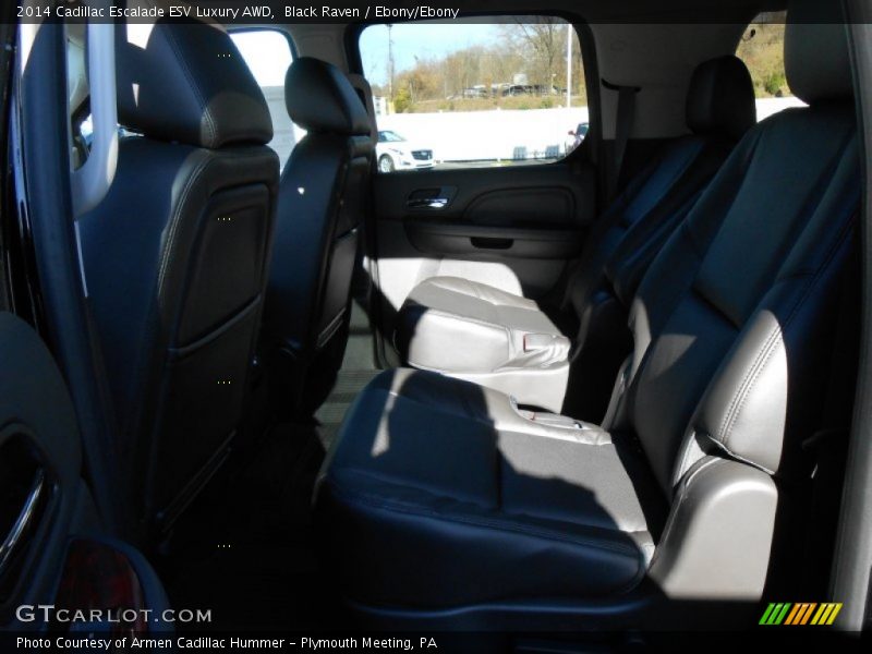 Black Raven / Ebony/Ebony 2014 Cadillac Escalade ESV Luxury AWD