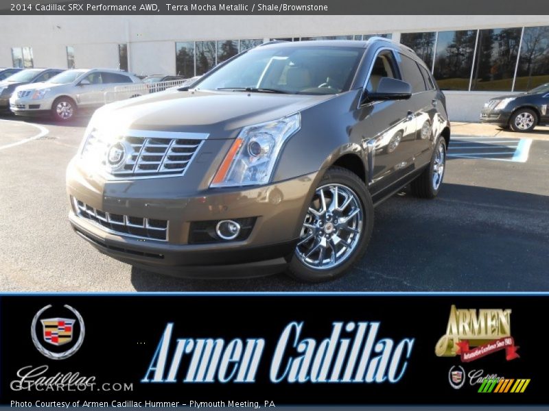 Terra Mocha Metallic / Shale/Brownstone 2014 Cadillac SRX Performance AWD