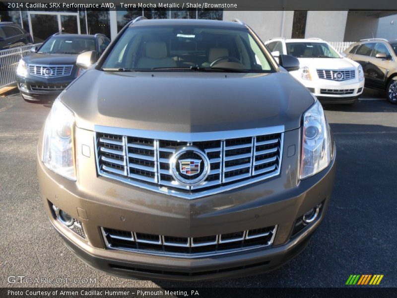 Terra Mocha Metallic / Shale/Brownstone 2014 Cadillac SRX Performance AWD