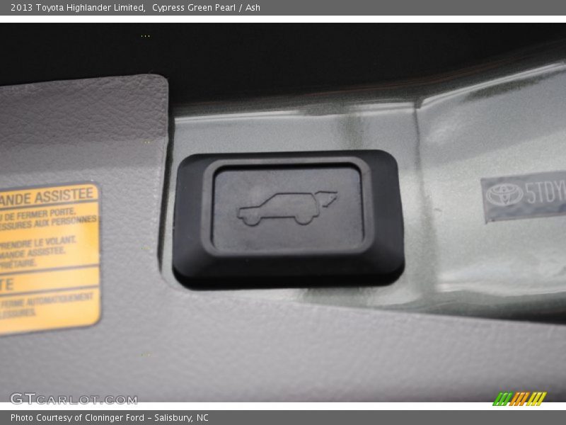 Cypress Green Pearl / Ash 2013 Toyota Highlander Limited