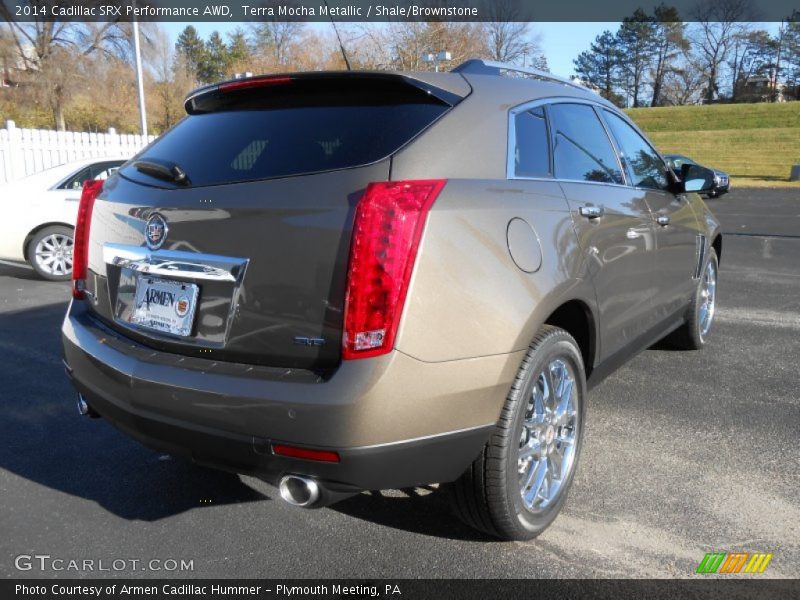 Terra Mocha Metallic / Shale/Brownstone 2014 Cadillac SRX Performance AWD