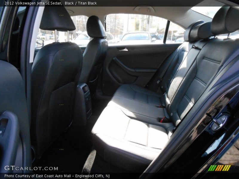 Black / Titan Black 2012 Volkswagen Jetta SE Sedan
