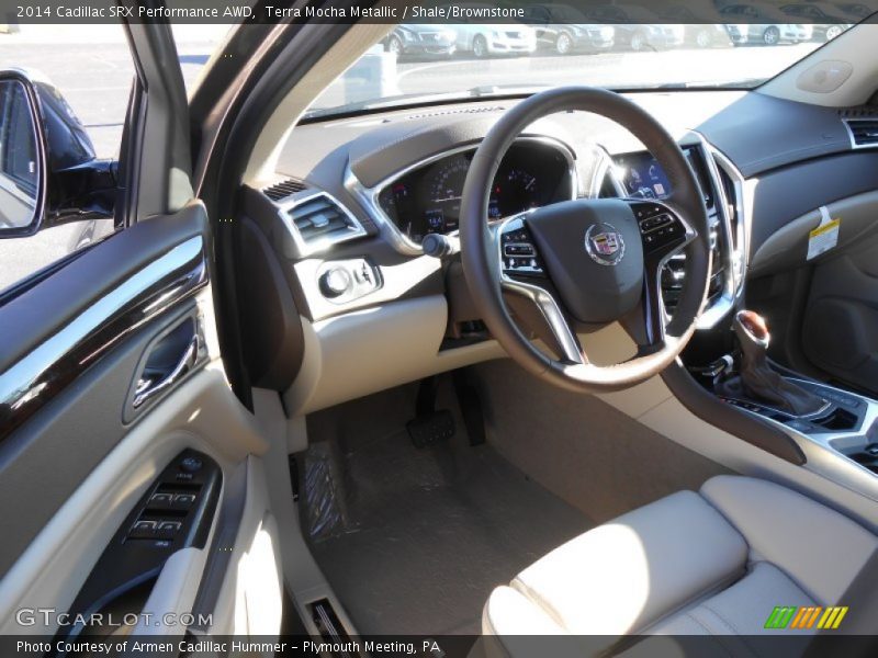 Terra Mocha Metallic / Shale/Brownstone 2014 Cadillac SRX Performance AWD