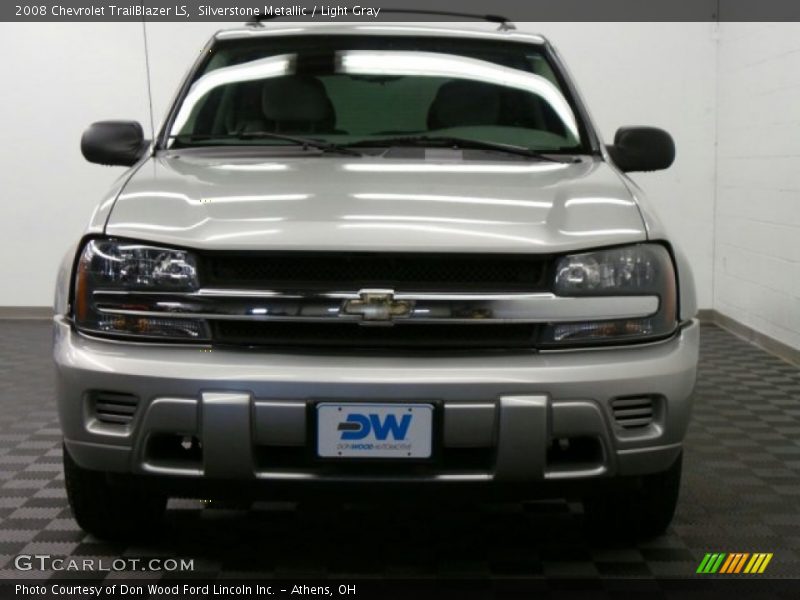 Silverstone Metallic / Light Gray 2008 Chevrolet TrailBlazer LS