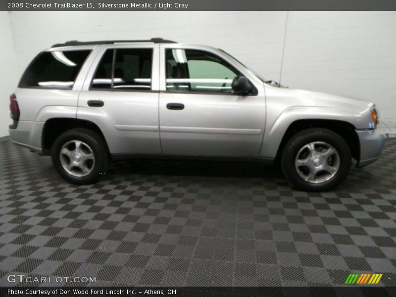 Silverstone Metallic / Light Gray 2008 Chevrolet TrailBlazer LS