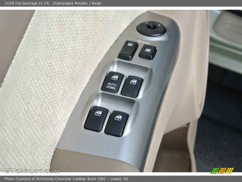 Champagne Metallic / Beige 2008 Kia Sportage LX V6