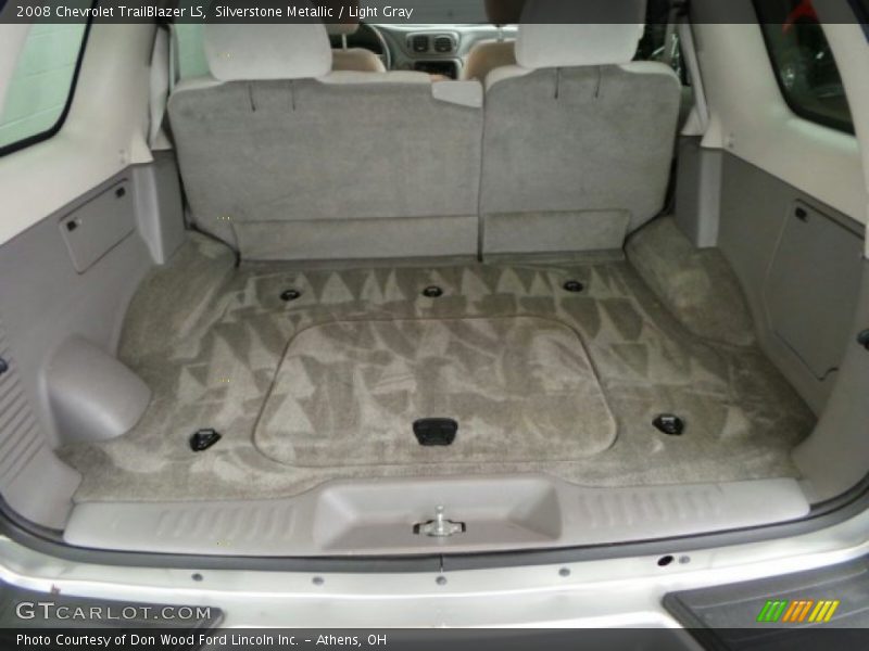Silverstone Metallic / Light Gray 2008 Chevrolet TrailBlazer LS