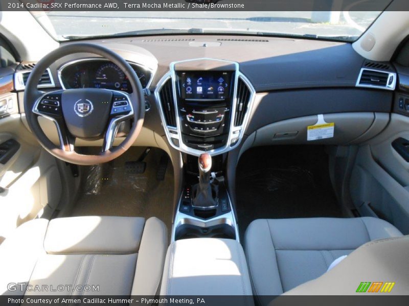 Terra Mocha Metallic / Shale/Brownstone 2014 Cadillac SRX Performance AWD